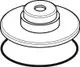 IS-Rosette-mit-O-Ring-A861033AA-Chrom-A861033AA gallery number 1